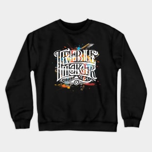 Treble Maker Piano Player Music Lover Crewneck Sweatshirt